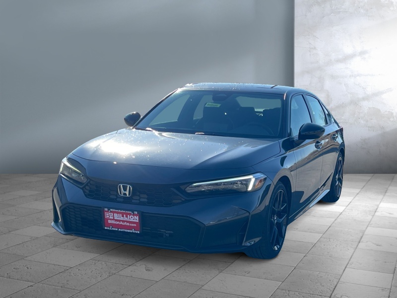 New 2025 Honda Civic Sedan Sport Cars