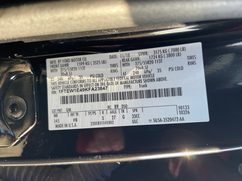 2019 Ford F-150