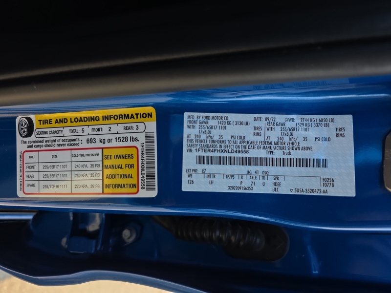 2022 Ford Ranger