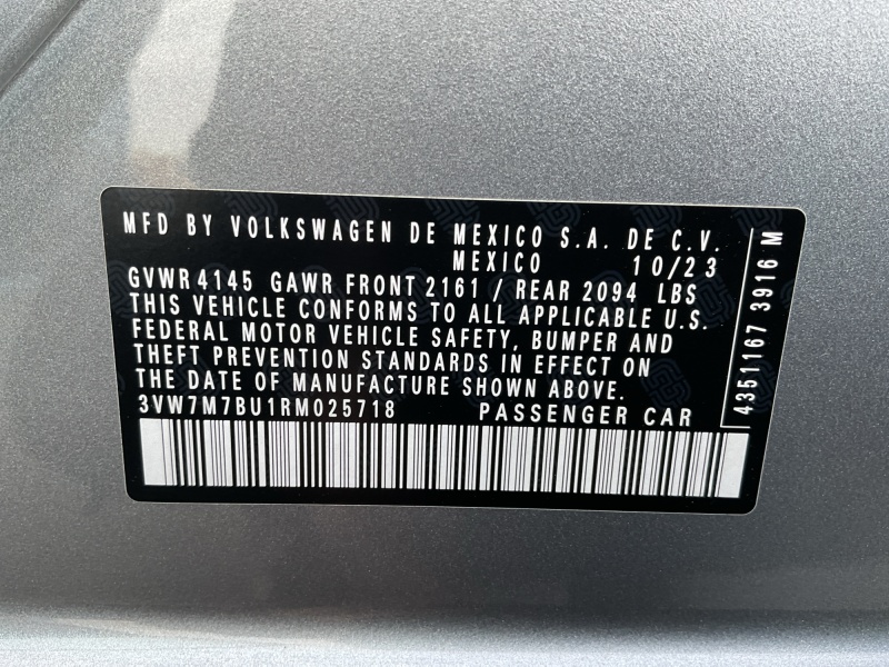 2024 Volkswagen Jetta