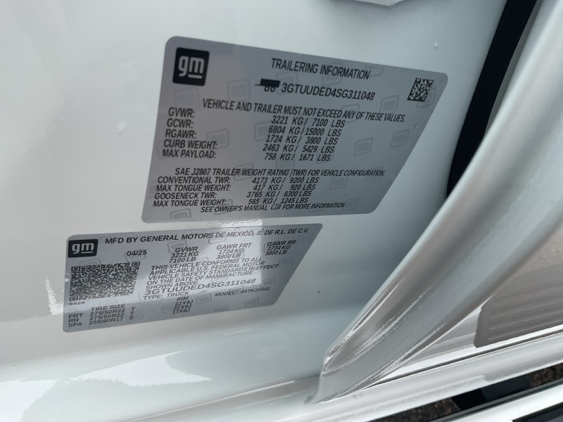 2025 GMC Sierra 1500