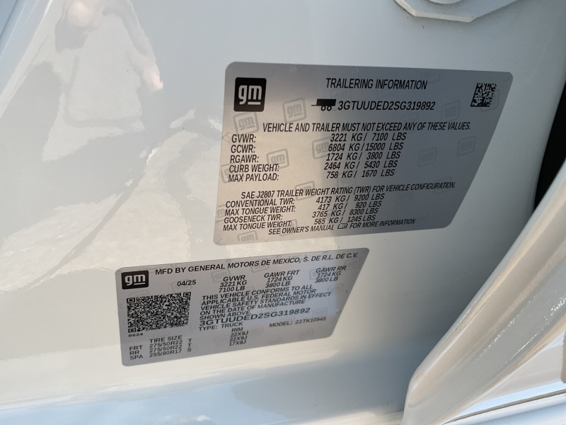 2025 GMC Sierra 1500