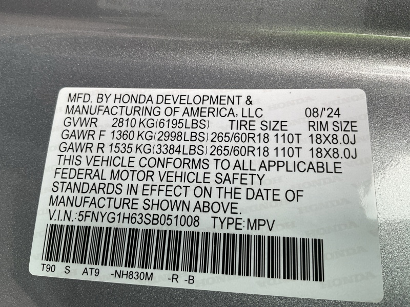2025 Honda Pilot