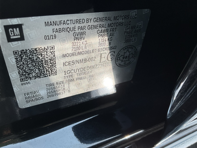 2019 Chevrolet Silverado 1500