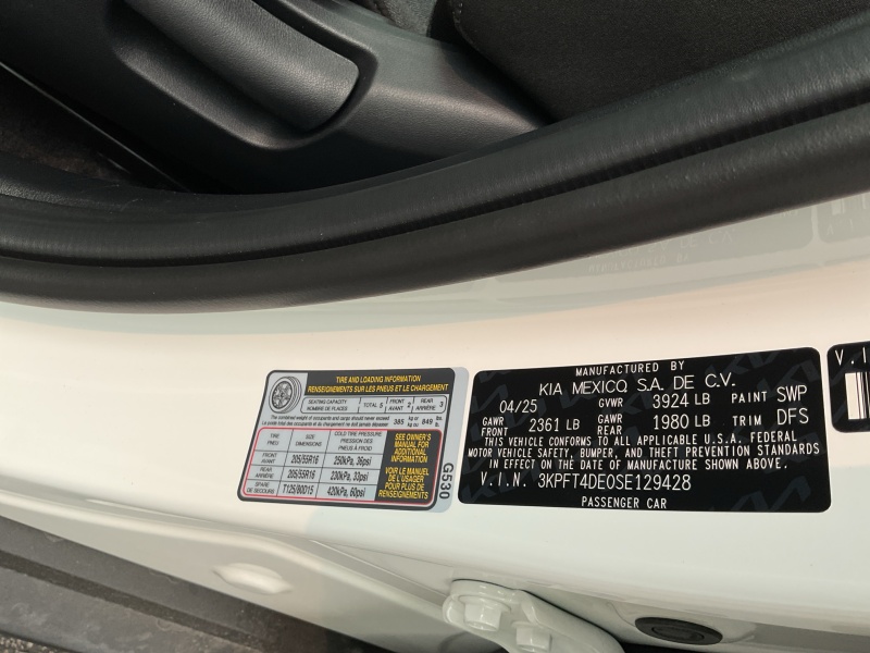 2025 Kia K4