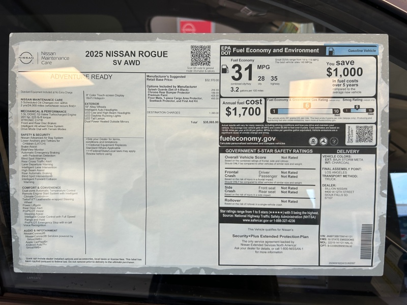 2025 Nissan Rogue