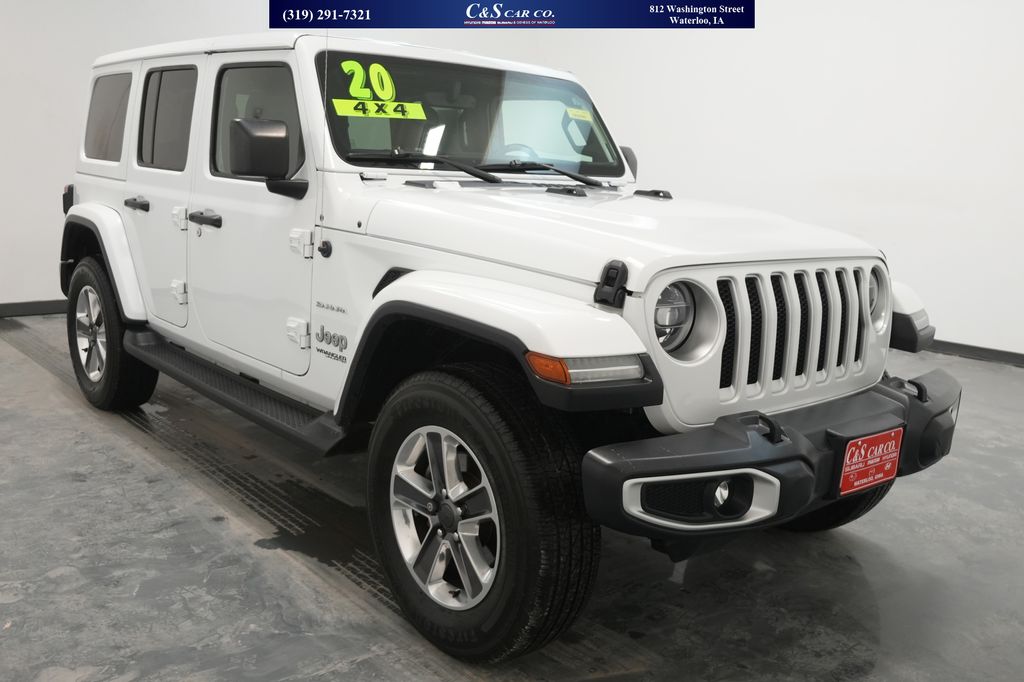 Used 2020 Jeep Wrangler Unlimited Sahara SUVs