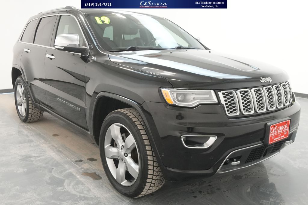 Used 2019 Jeep Grand Cherokee Overland SUVs
