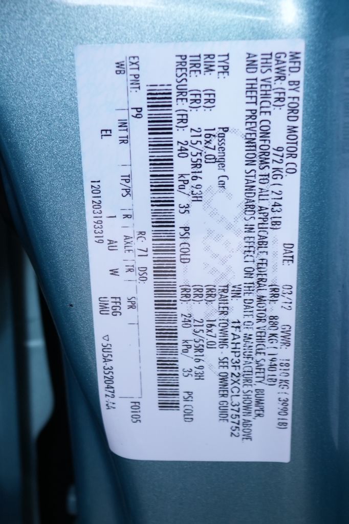 2012 Ford Focus
