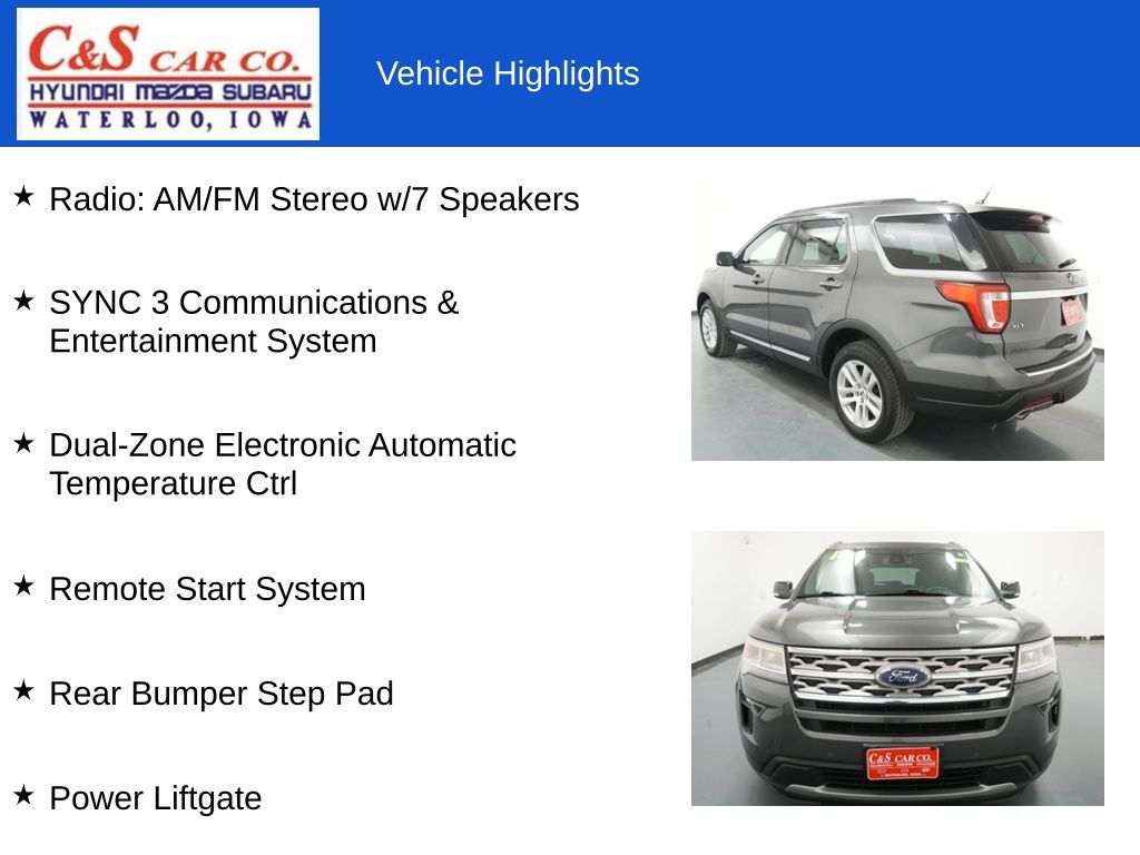 2018 Ford Explorer
