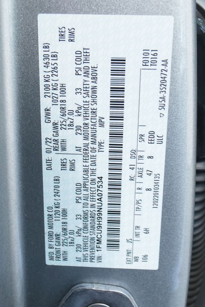 2022 Ford Escape