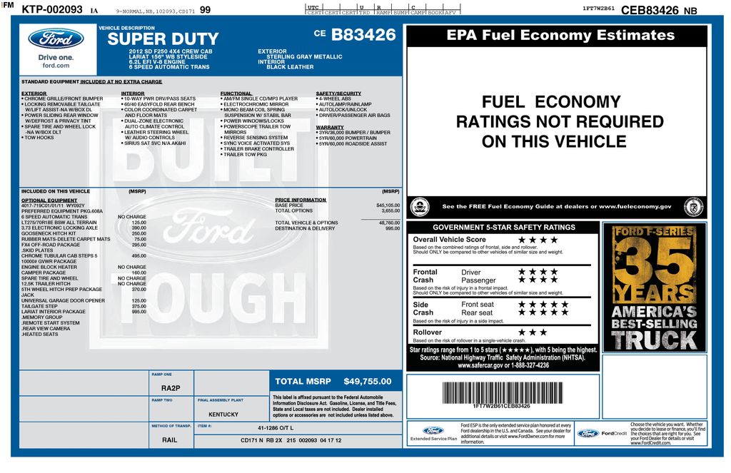 2012 Ford F-250SD