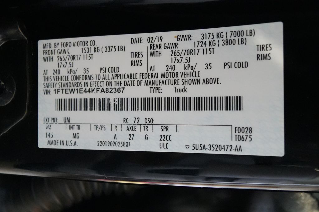 2019 Ford F-150
