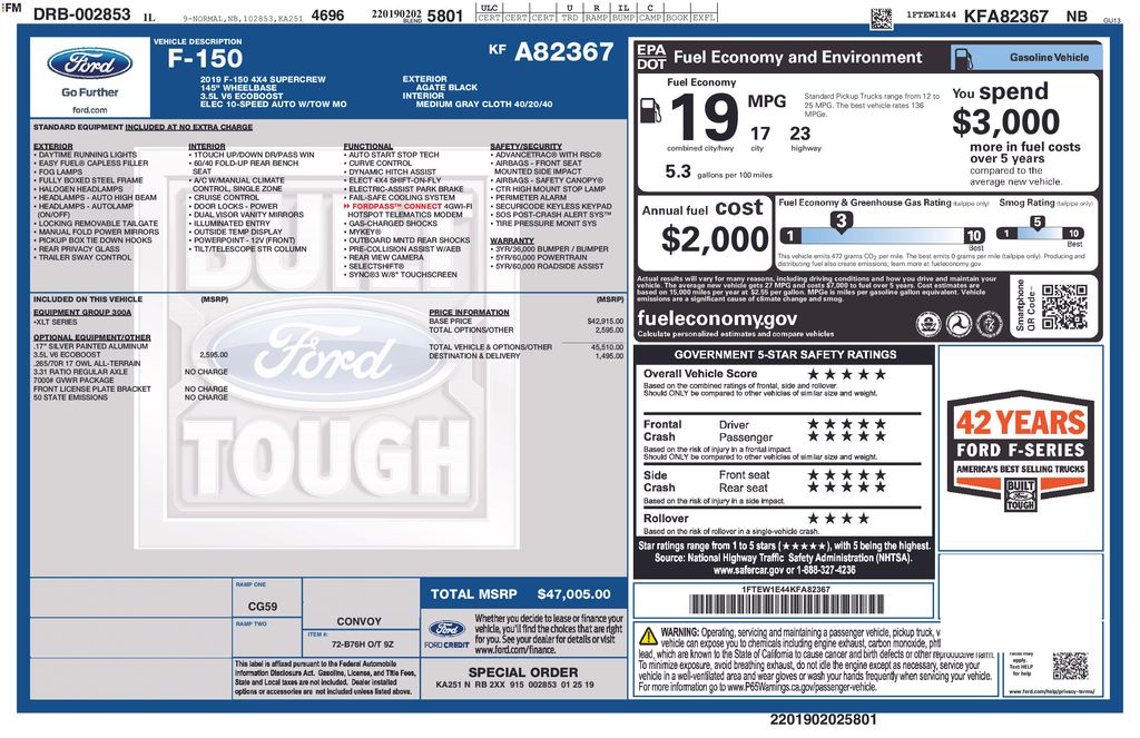 2019 Ford F-150