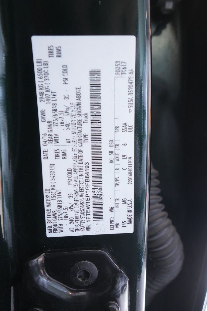 2016 Ford F-150