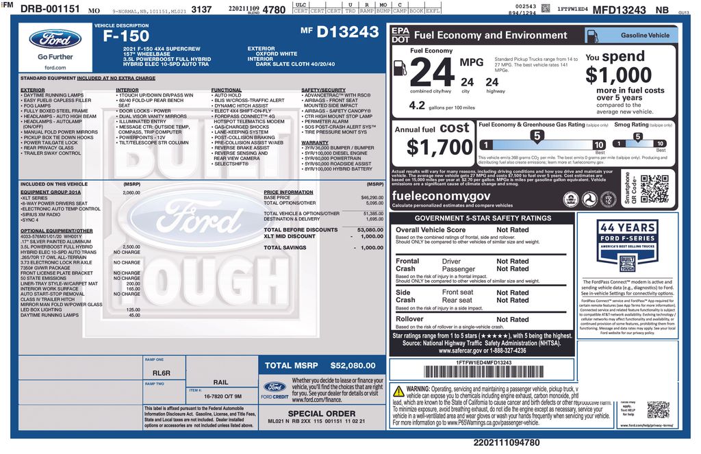 2021 Ford F-150