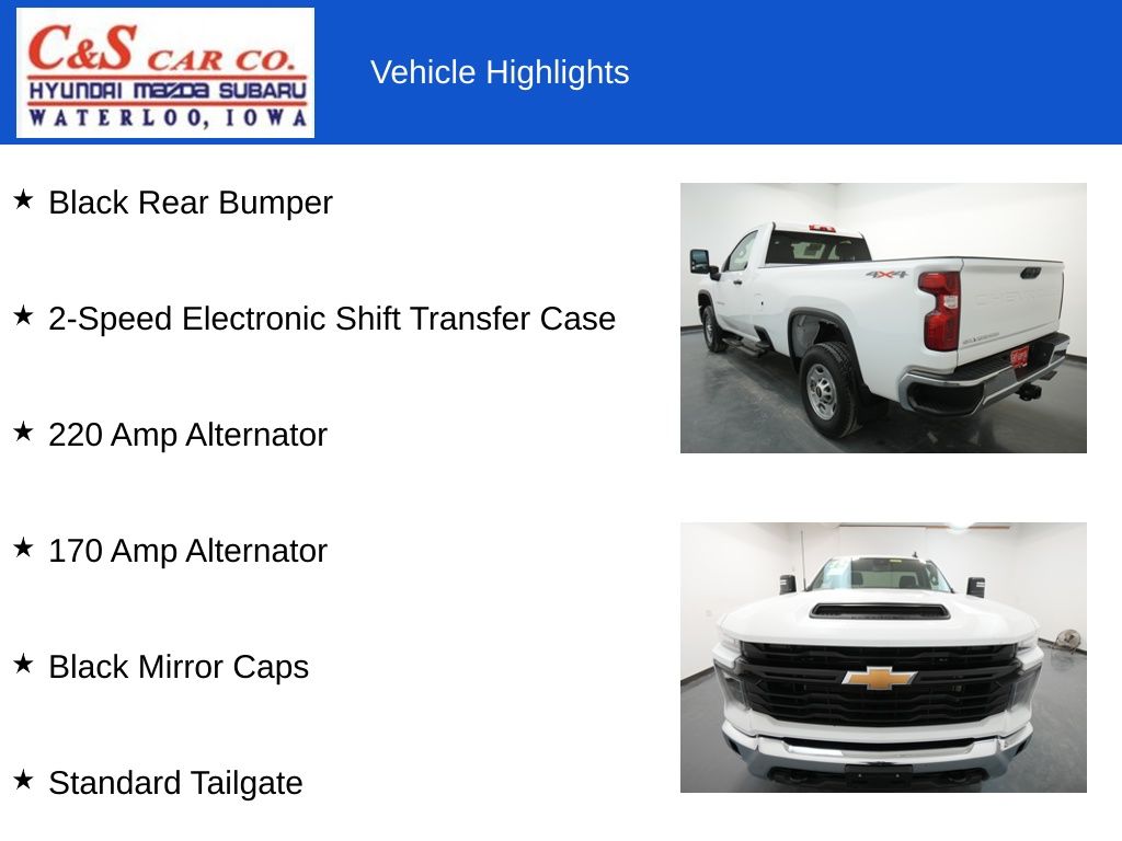 2025 Chevrolet Silverado 2500HD