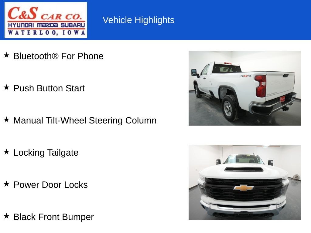 2025 Chevrolet Silverado 2500HD