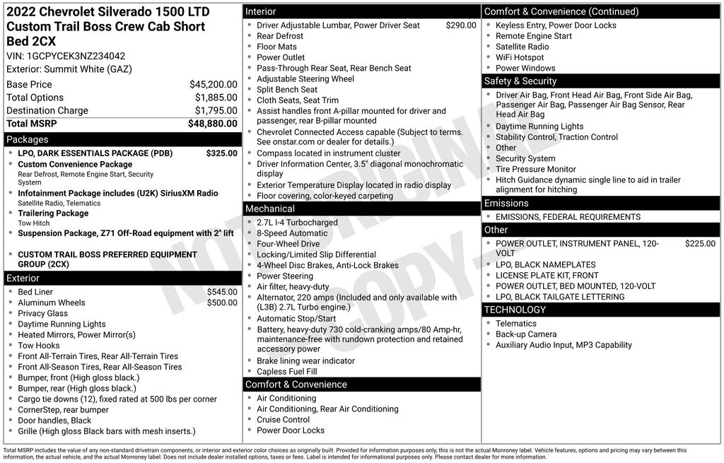 2022 Chevrolet Silverado 1500 LTD