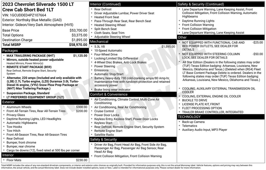 2023 Chevrolet Silverado 1500