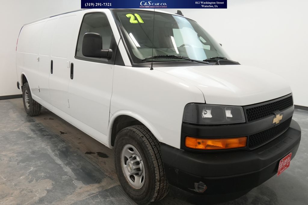Used 2021 Chevrolet Express 2500 Work Van Vans