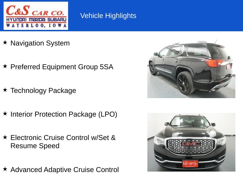 2019 GMC Acadia