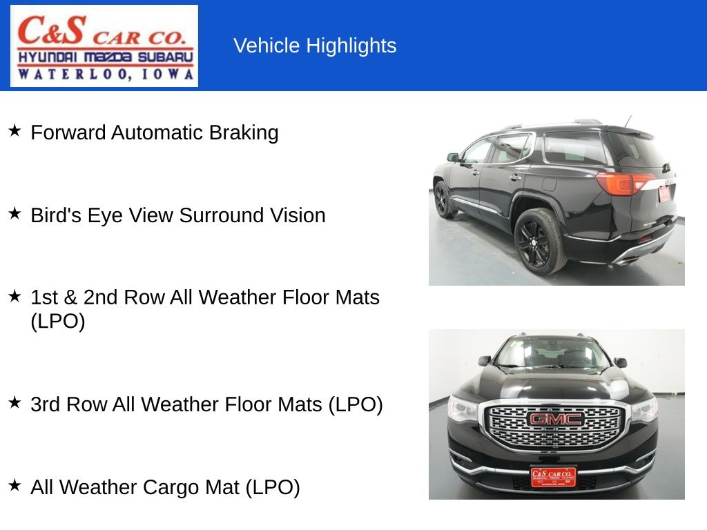 2019 GMC Acadia