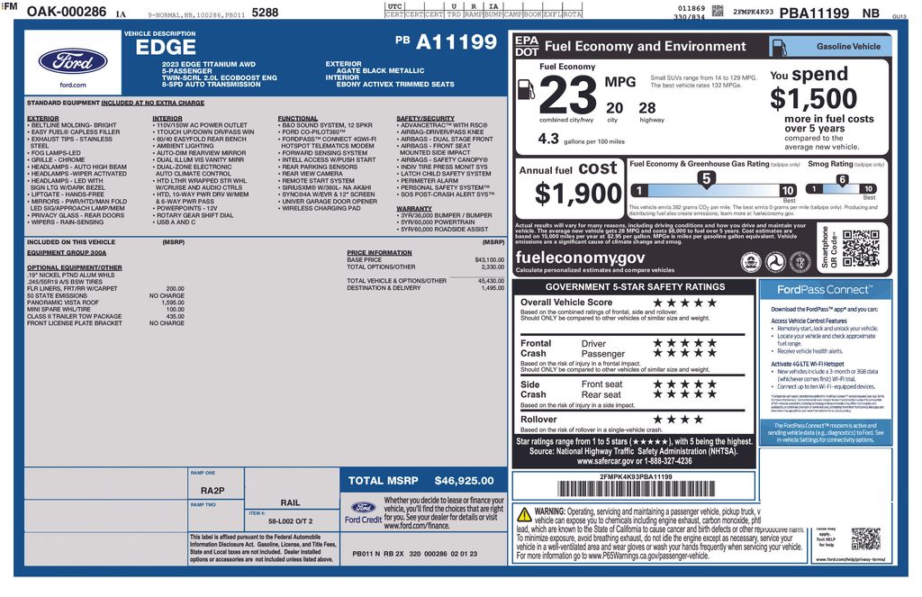 2023 Ford Edge