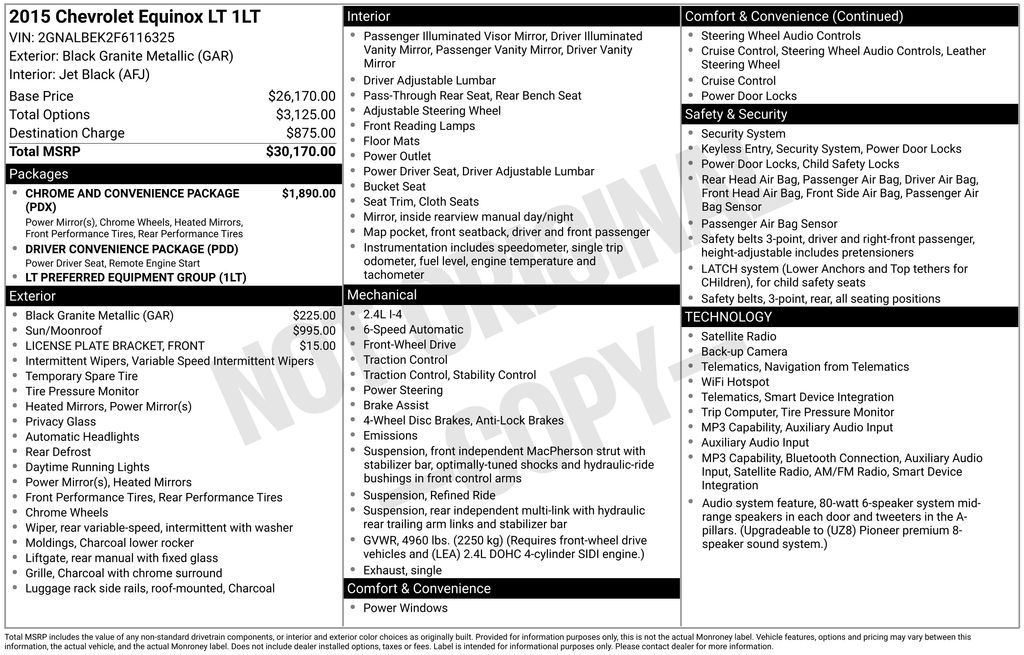 2015 Chevrolet Equinox