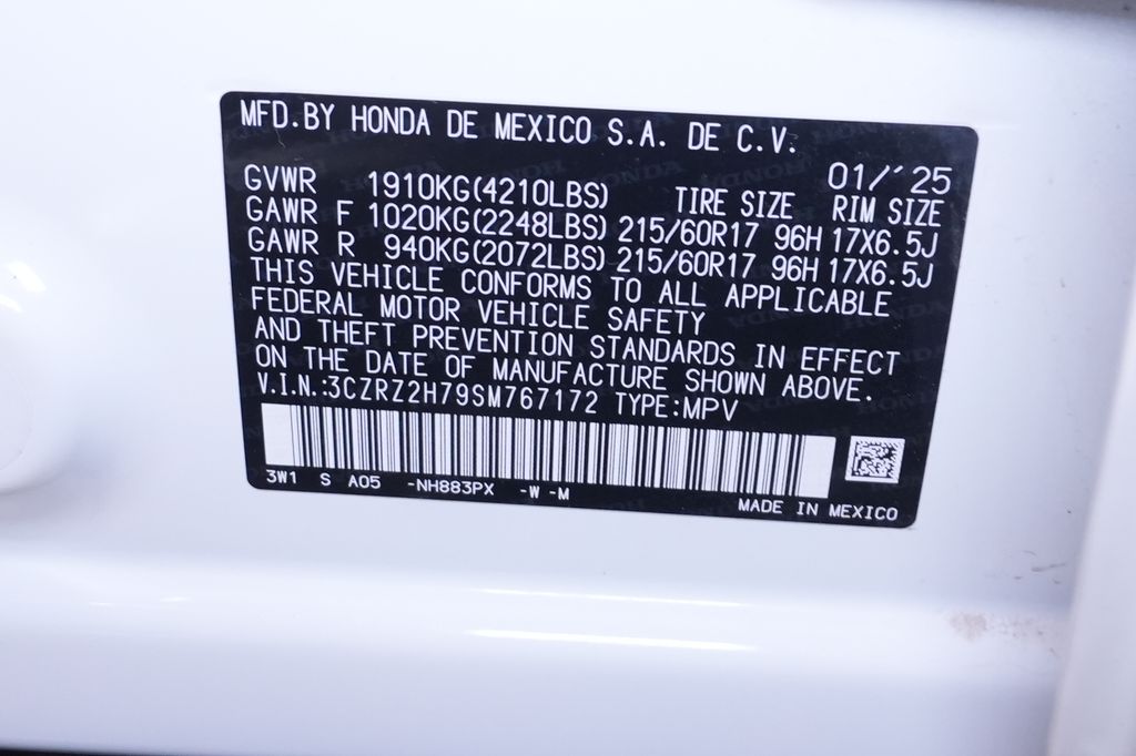 2025 Honda HR-V