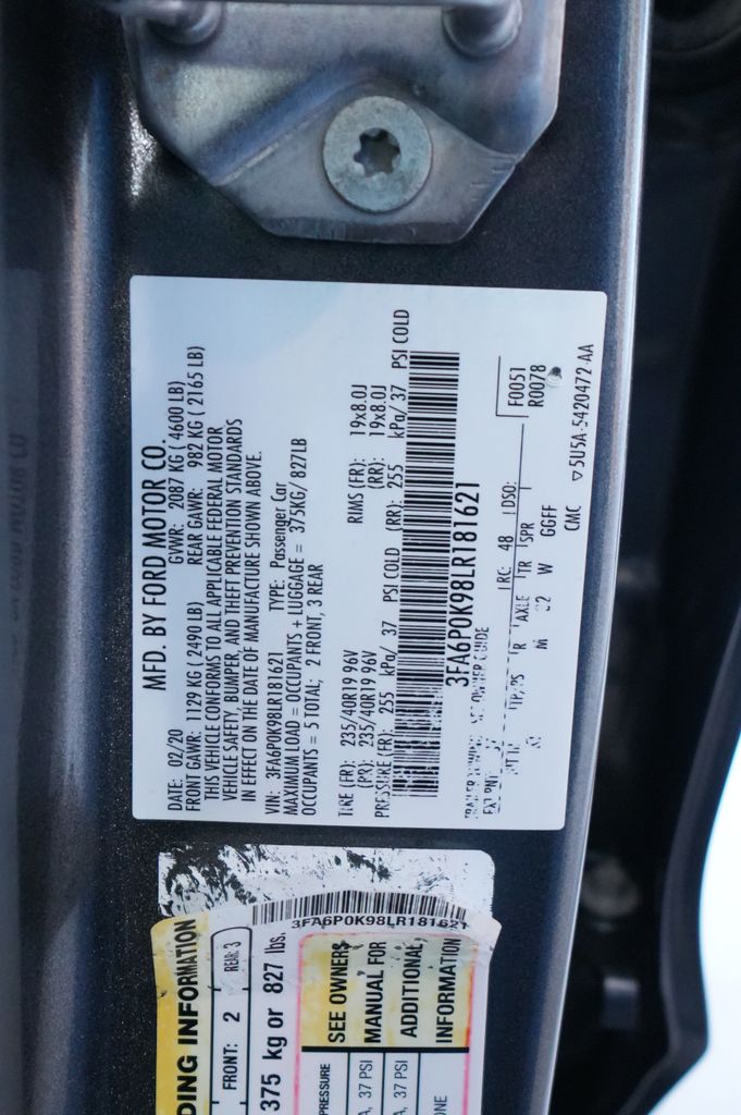 2020 Ford Fusion