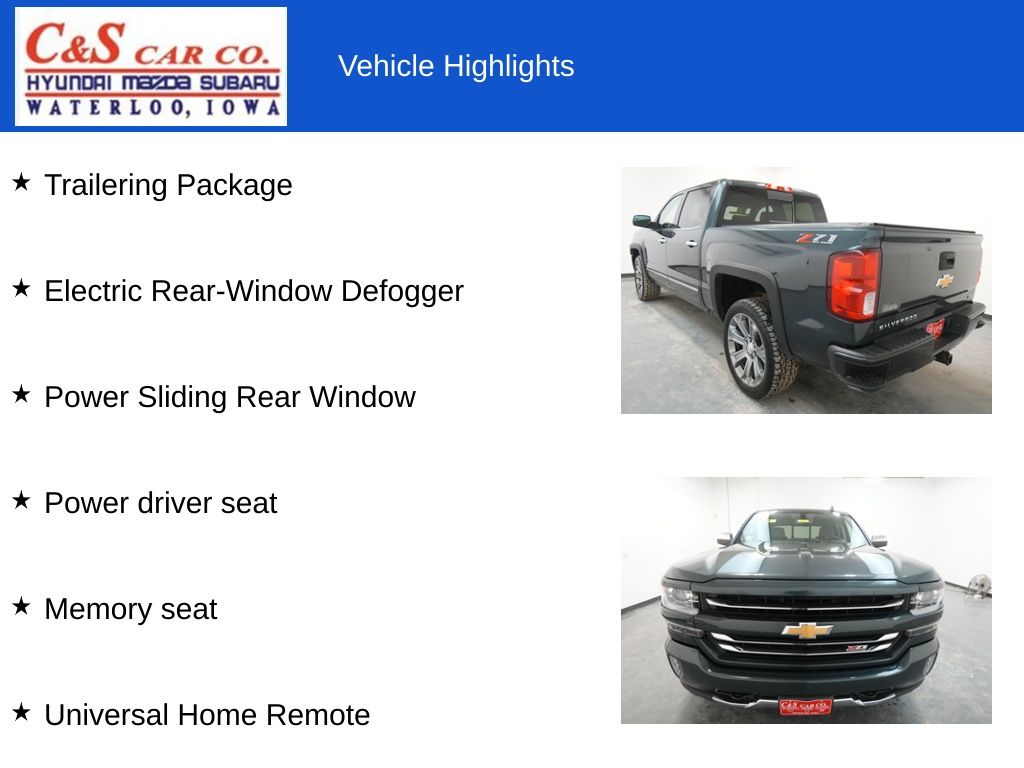 2018 Chevrolet Silverado 1500