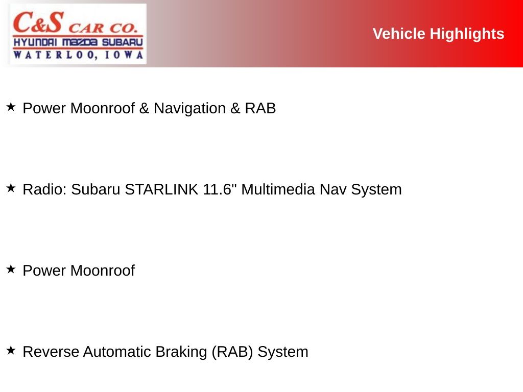 2024 Subaru Outback