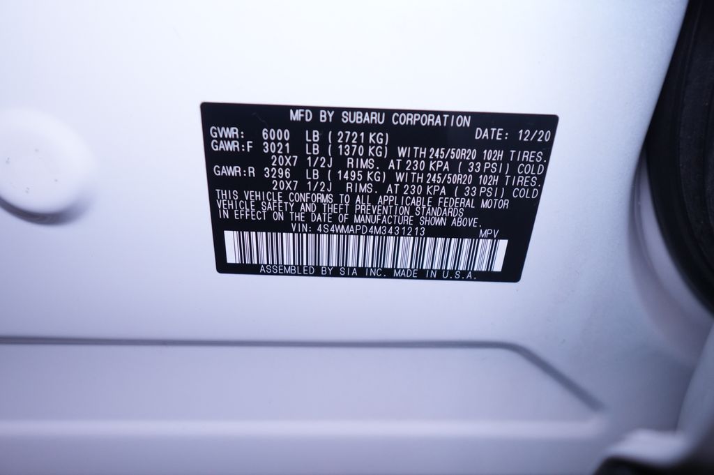 2021 Subaru Ascent