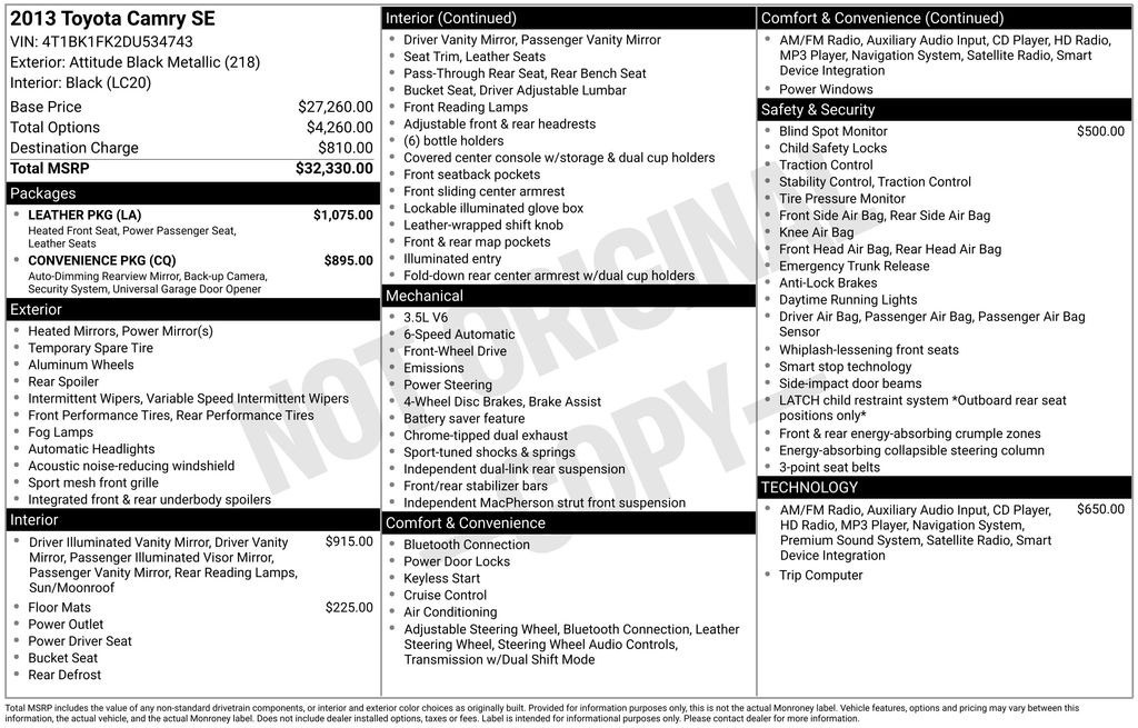 2013 Toyota Camry