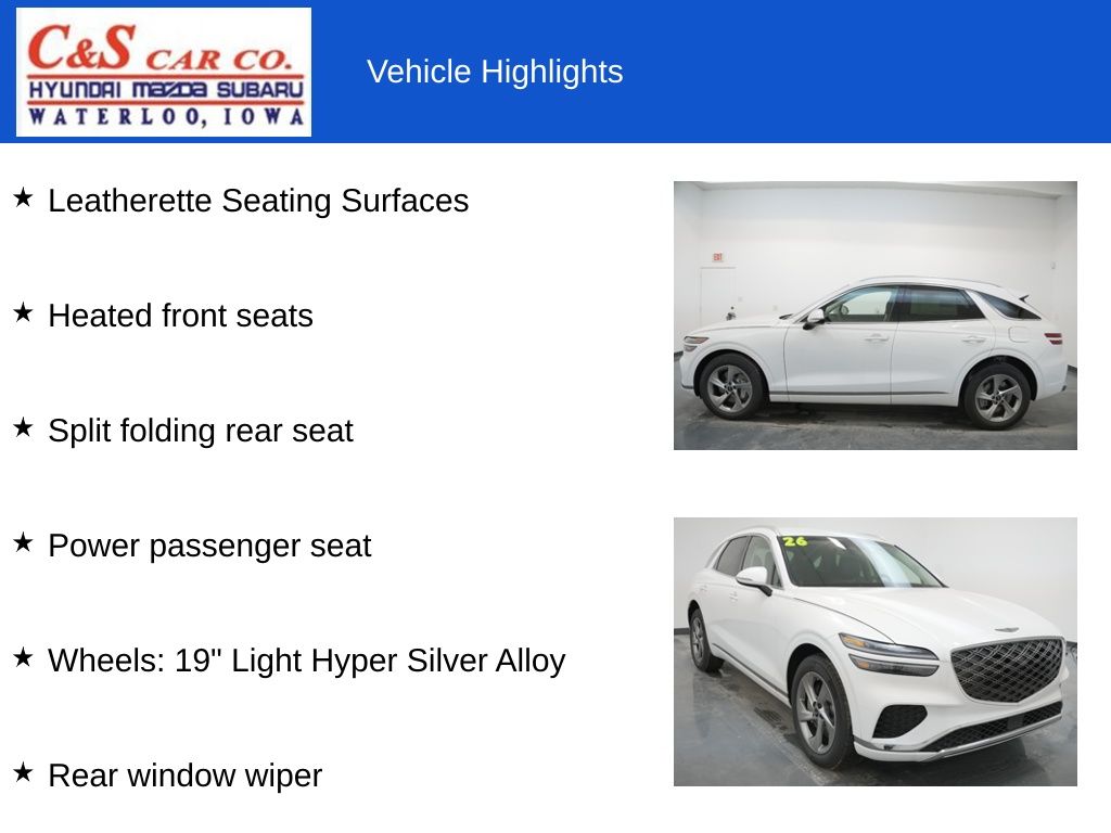 2026 Genesis GV70