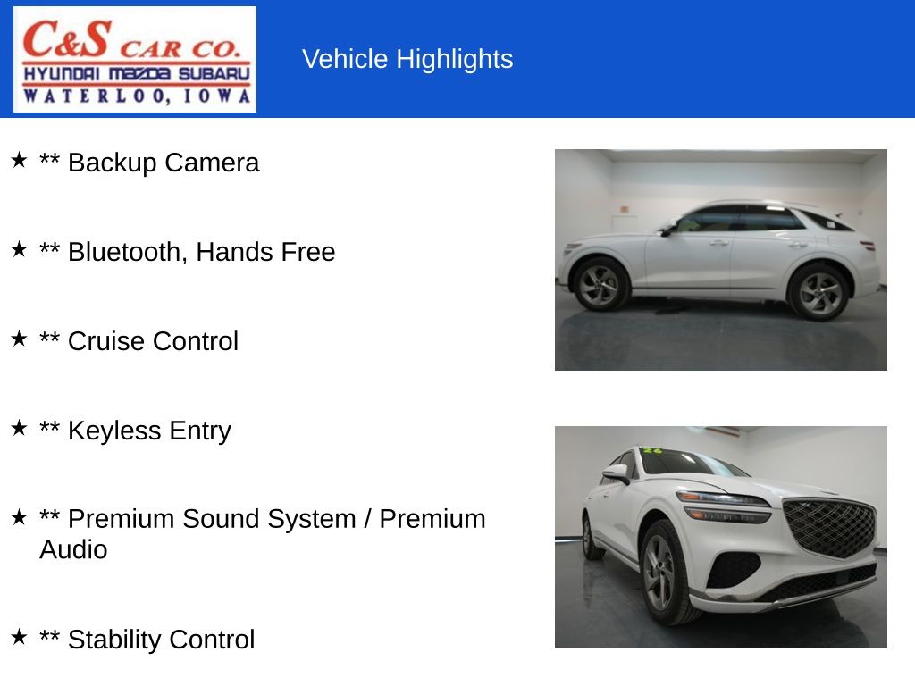 2026 Genesis GV70