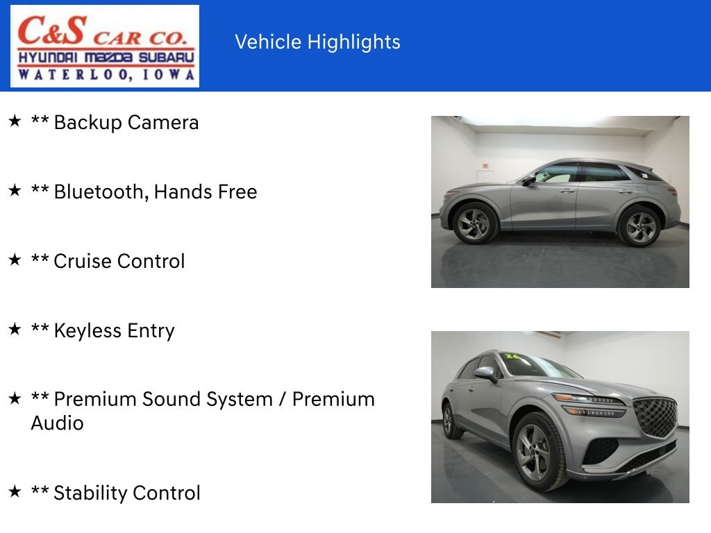 2026 Genesis GV70