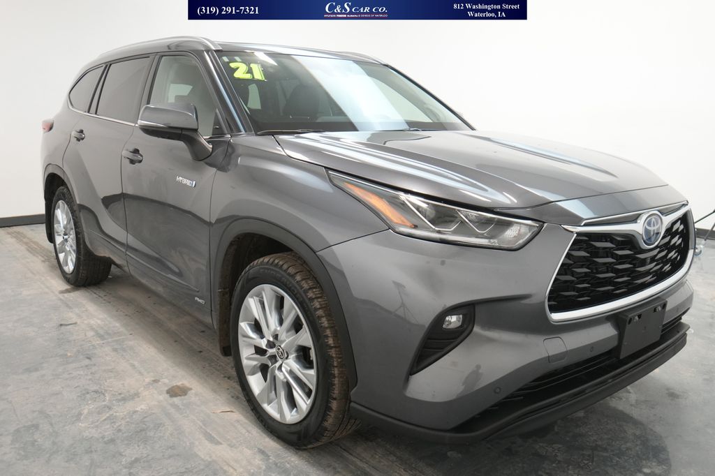 Used 2021 Toyota Highlander Hybrid Limited SUVs