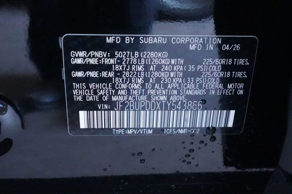 2026 Subaru Outback