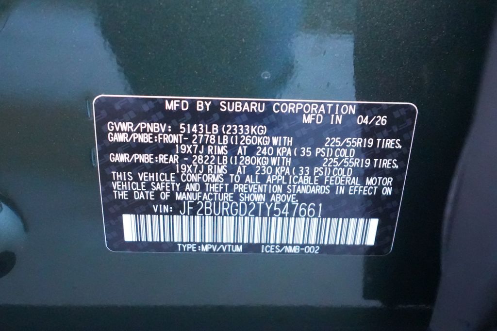 2026 Subaru Outback