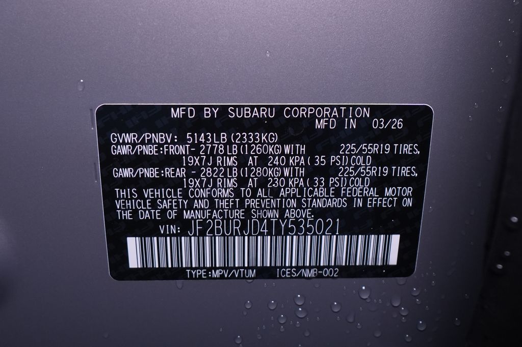 2026 Subaru Outback