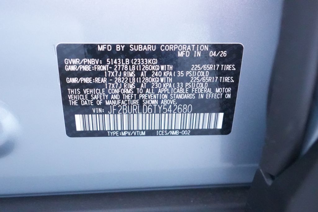 2026 Subaru Outback