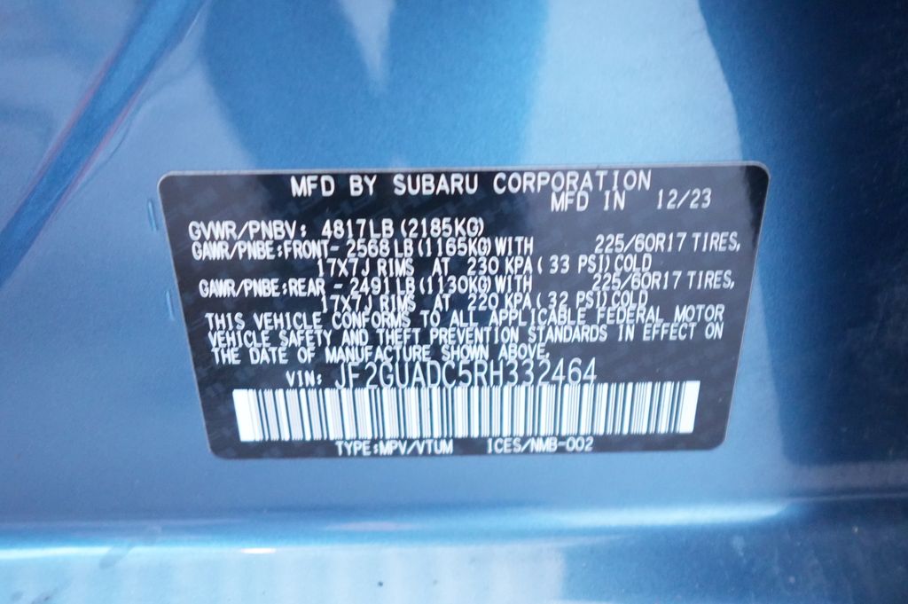 2024 Subaru Crosstrek