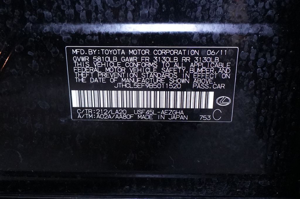 2011 Lexus LS