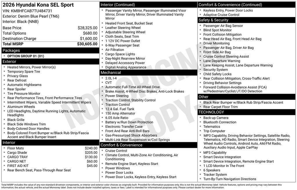 2026 Hyundai Kona