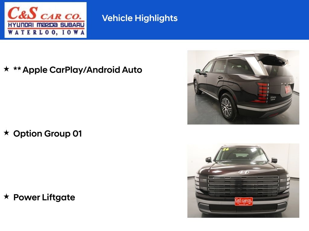 2026 Hyundai Palisade Hybrid