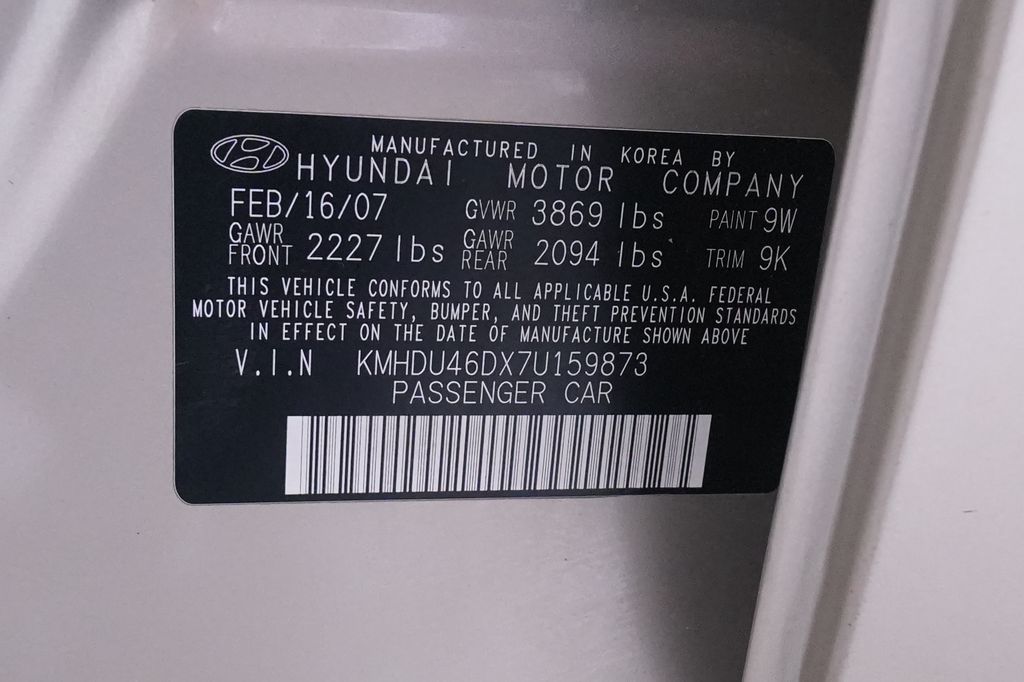 2007 Hyundai Elantra