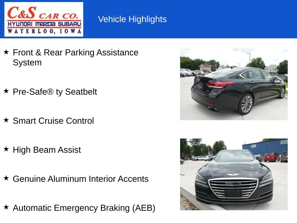 2015 Hyundai Genesis