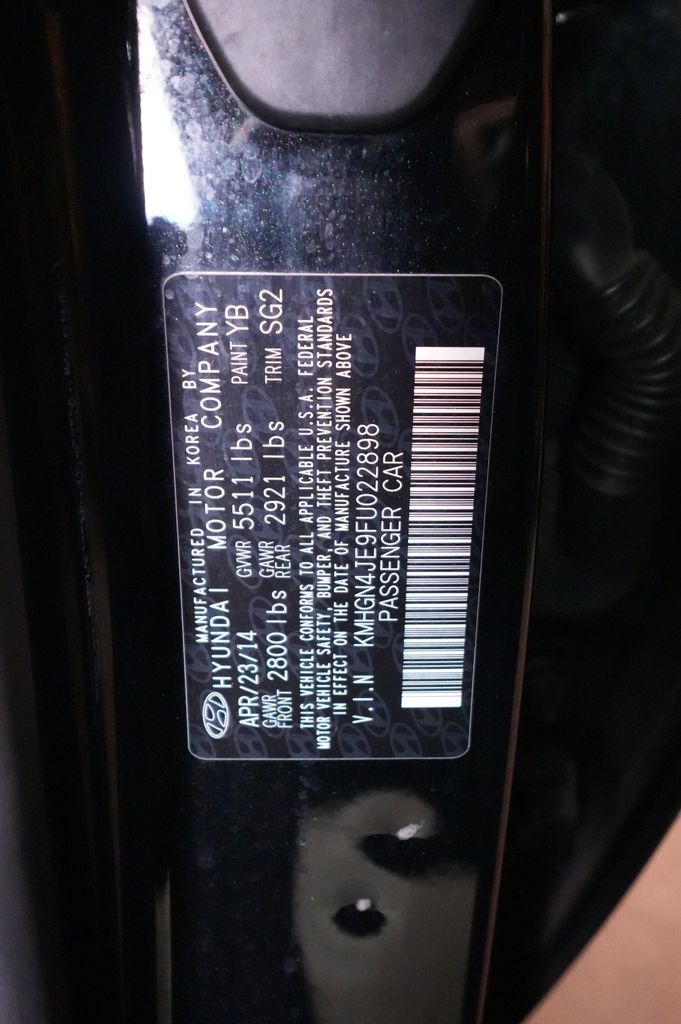 2015 Hyundai Genesis
